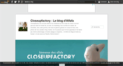 Desktop Screenshot of closeupfactory.com
